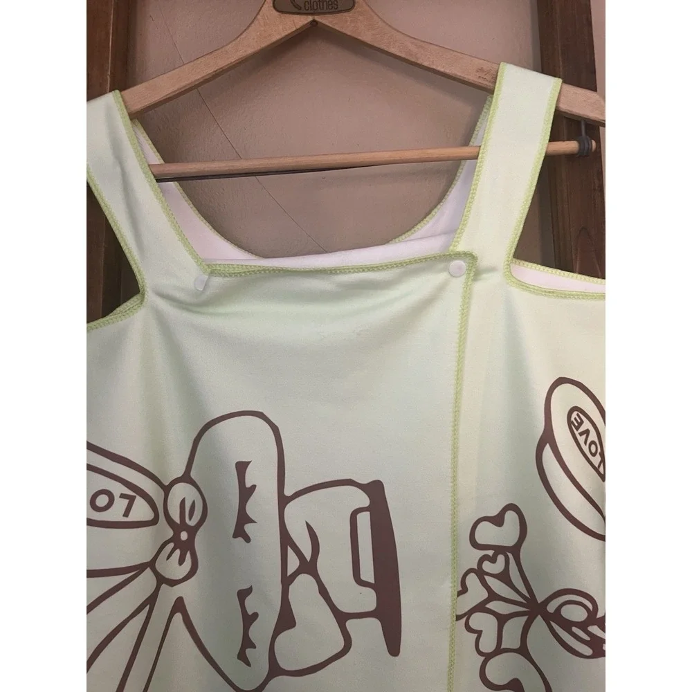 Sanrio My Melody After Shower/Beach Towel Wrap One Size Junior Green & Brown NWT